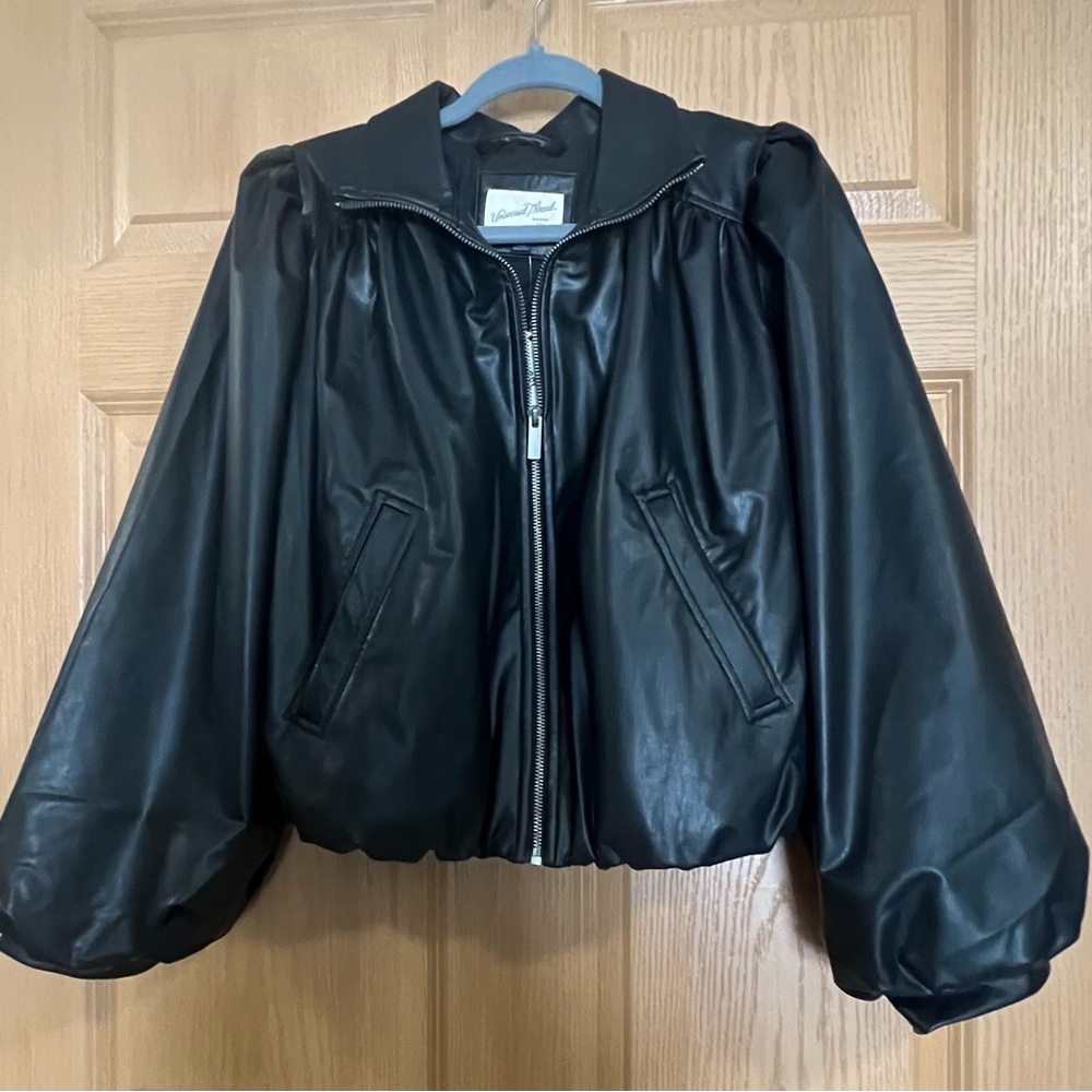 Universal Thread Black Bomber Jacket - image 1